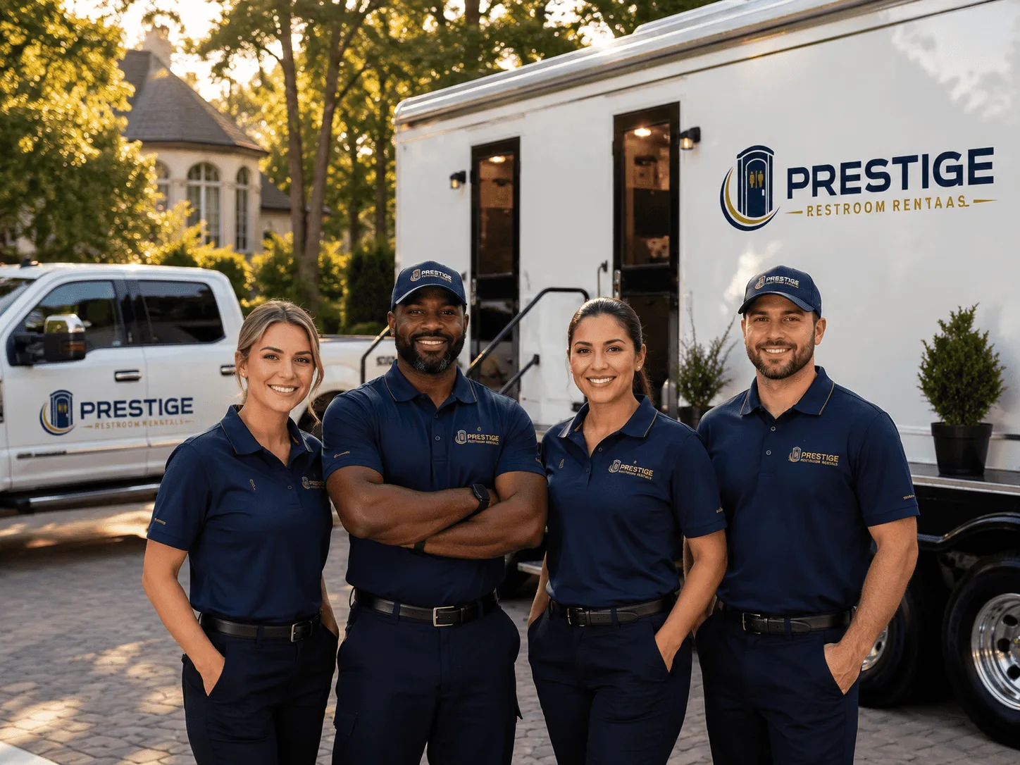 Trusted Luxury Portable Restrooms company in Blocksburg, CA
